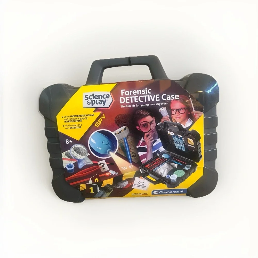 Brand New Packaging Science And Play Forensic Detective Case Full Of Accessories